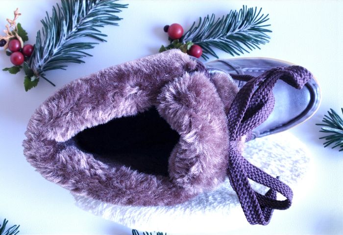 COCOPERLA - NEW - BOTTILLONS A LACETS FEMME CHOCOLAT REVERS FAUSSE FOURRURE 38 - photo numéro 10