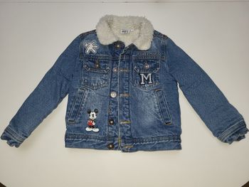 Veste en jean rembourrée, Mickey 
