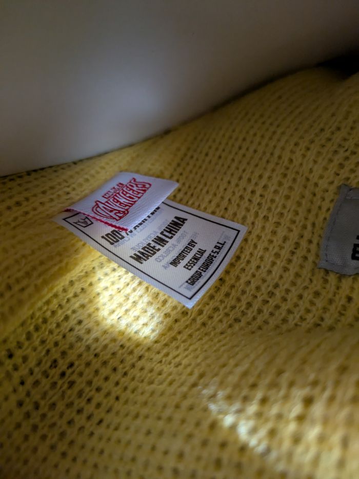 Bonnet jaune à pompon Marvel Avengers - Thor - Neuf avec étiquette ! - photo numéro 3