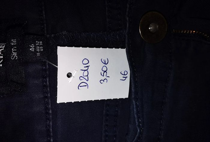 D2040 - pantalon slim fit homme 46 - photo numéro 3