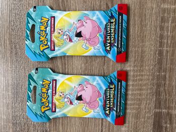 Lot X2 boosters Aventures Ensembles