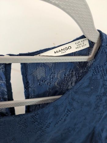 Robe Mango bleue