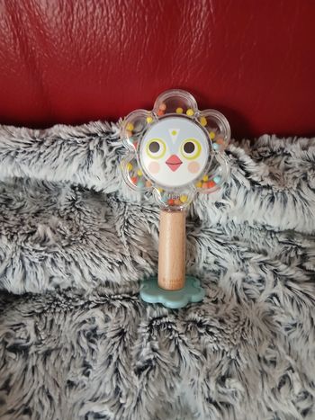 Djeco: Baby flower à secouer *avec mini miroir