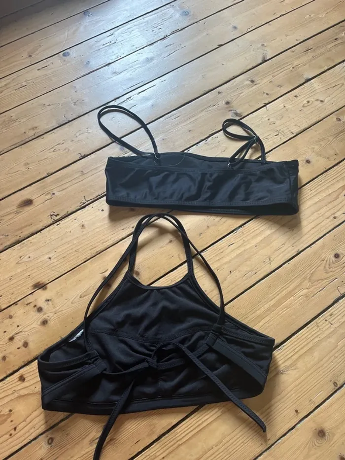 haut maillot de bain noir shein - photo numéro 2