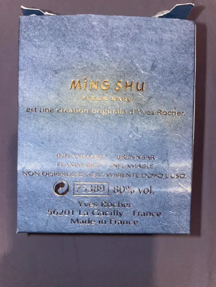 Parfum Ming shu fleur rare - photo numéro 2
