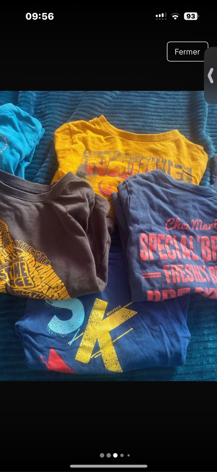 Lot tee shirts manches longues - photo numéro 3