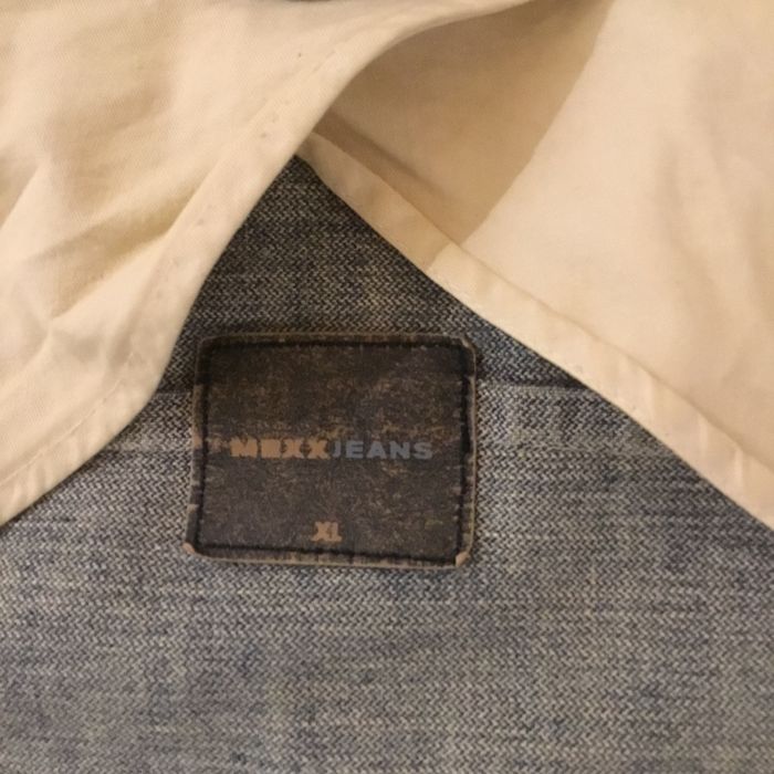 Veste mi longue en jean - photo numéro 5