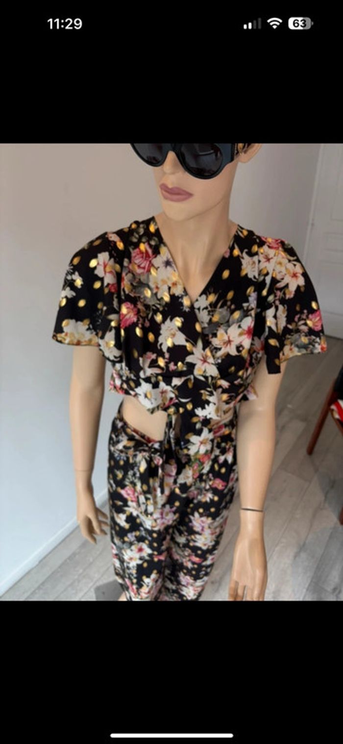 Ensemble fleuri New Collection – Neuf – Taille M – Été 2025 - photo numéro 10