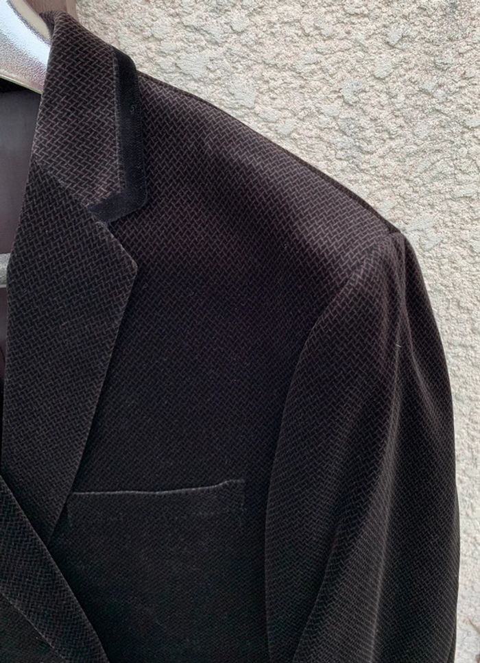 Veste marron en velours Thierry Mugler T42(251) - photo numéro 2