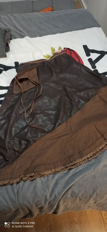 Longue jupe marron t. 42