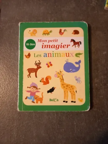 Livre imagier des animaux