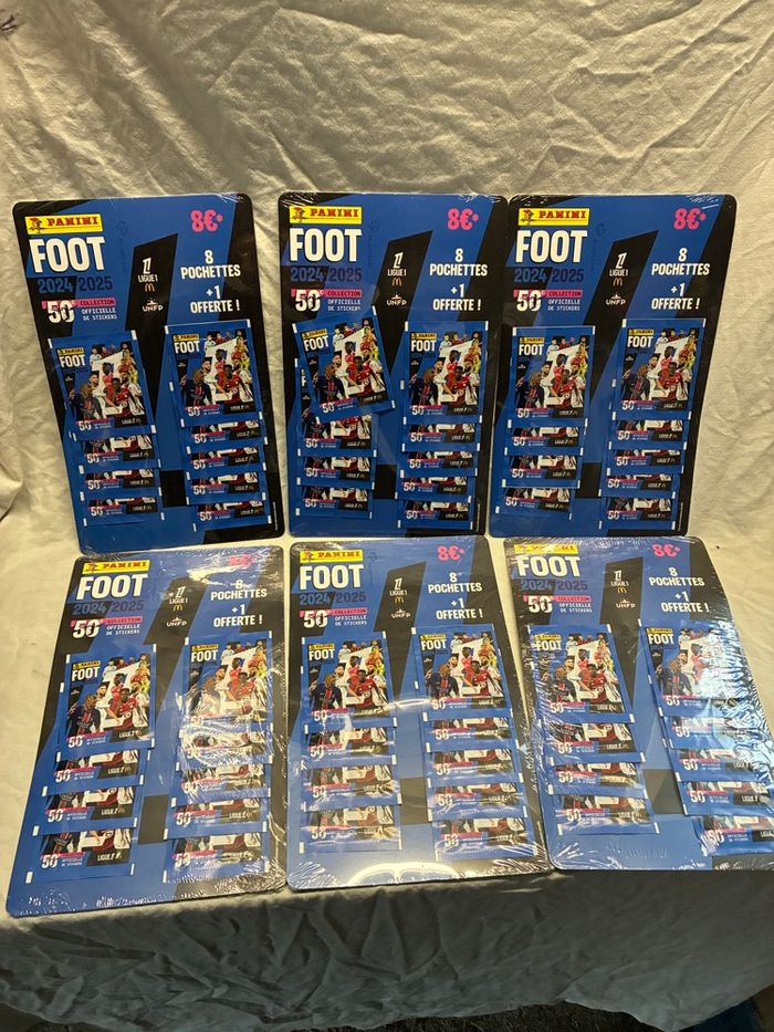 54 sachets Foot 50 collection Panini
