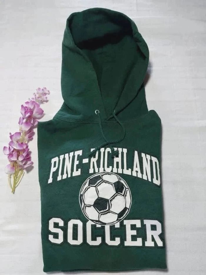 Sweat à capuche mixte Pine-Richland Soccer Taille S - photo numéro 9