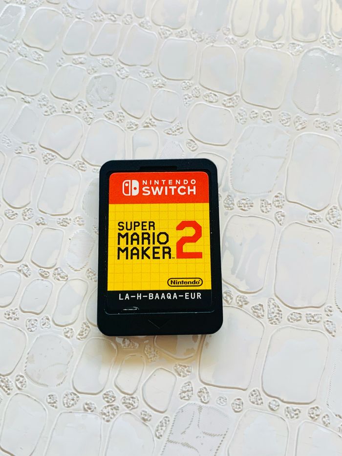 Jeu switch super mario maker 2