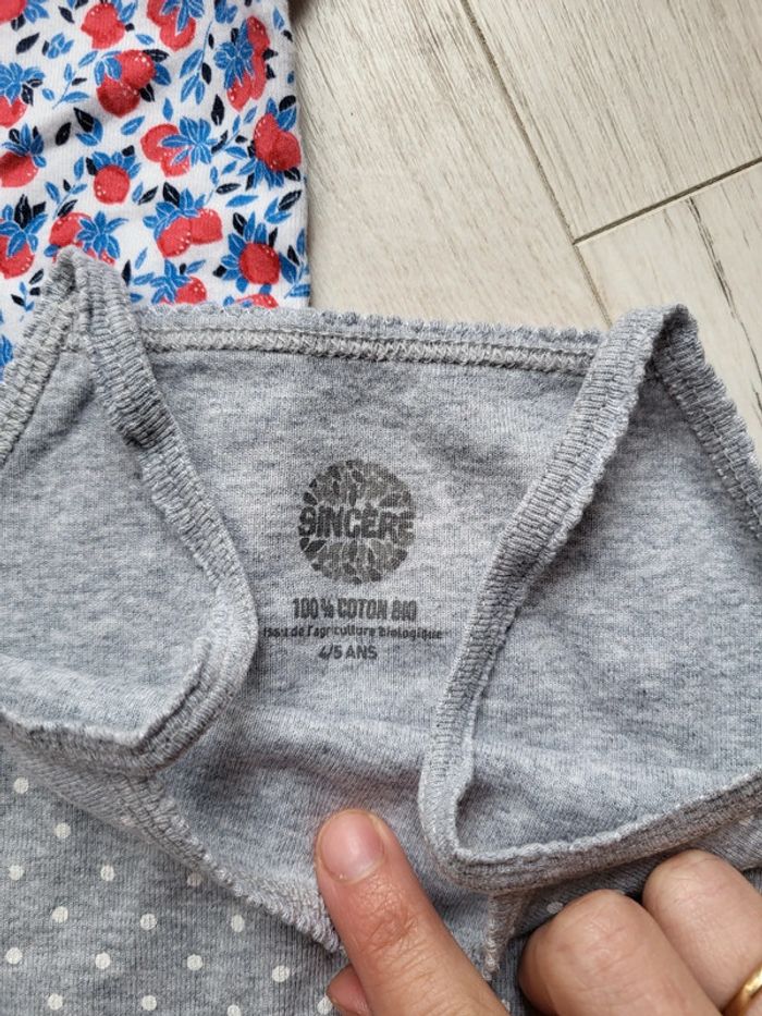 Maillots Marcel fille 5ans petit bateau liberty sincere - photo numéro 3