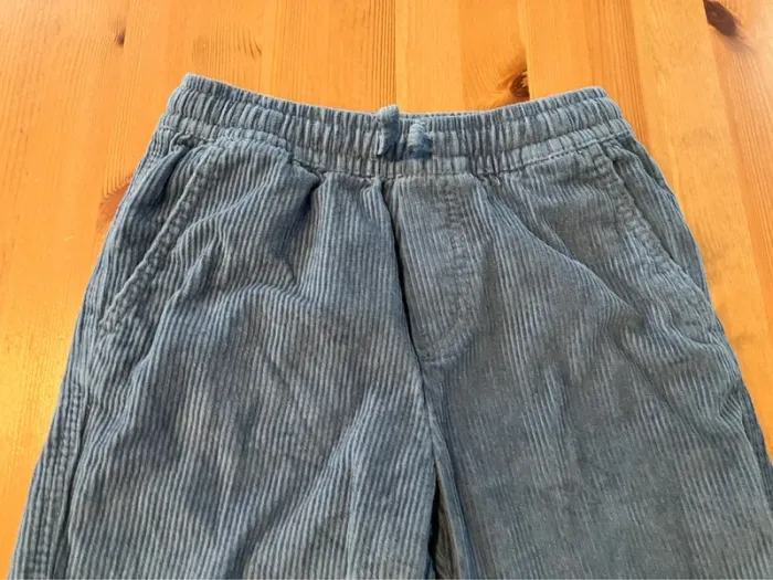 Pantalon velours bleu 9 ans - photo numéro 4