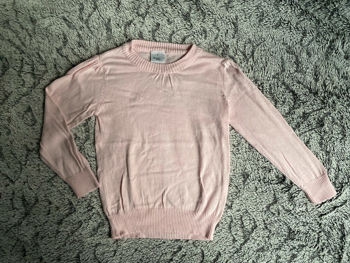 Pull fin rose - taille 4 ans mais taille grand