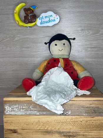 DDC478 doudou et compagnie coccinelle 🐞