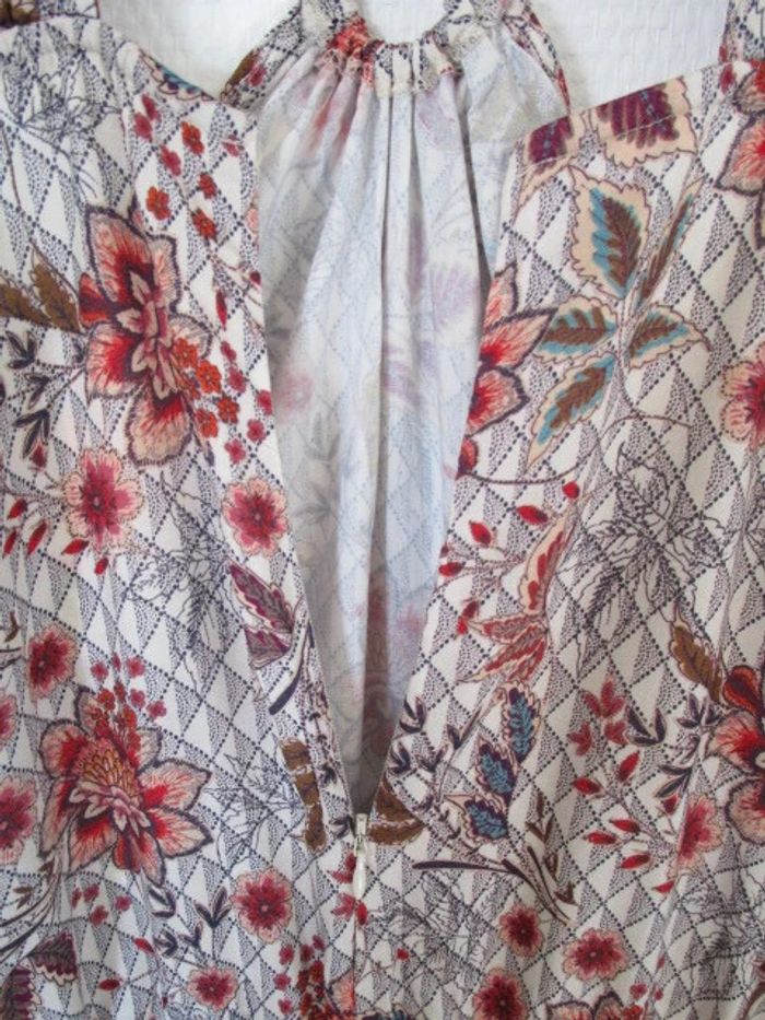 Combinaison beige à motifs Grain de Malice 40 NEUVE - photo numéro 12