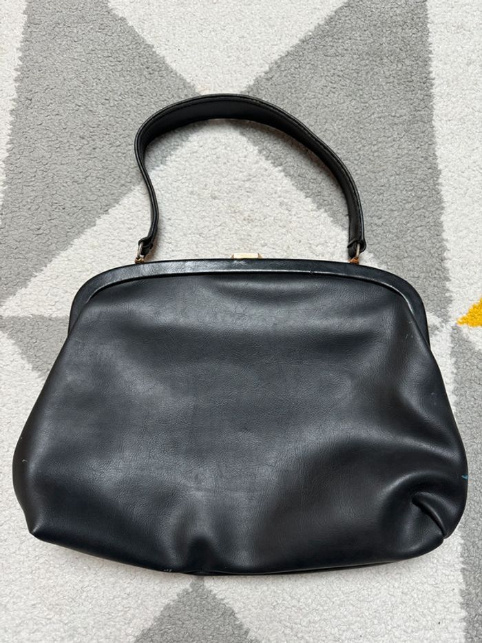 Sac à main en cuir vintage - photo numéro 2