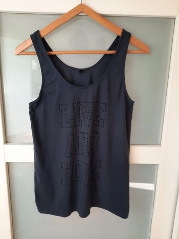 Débardeur bleu marine indis T 38