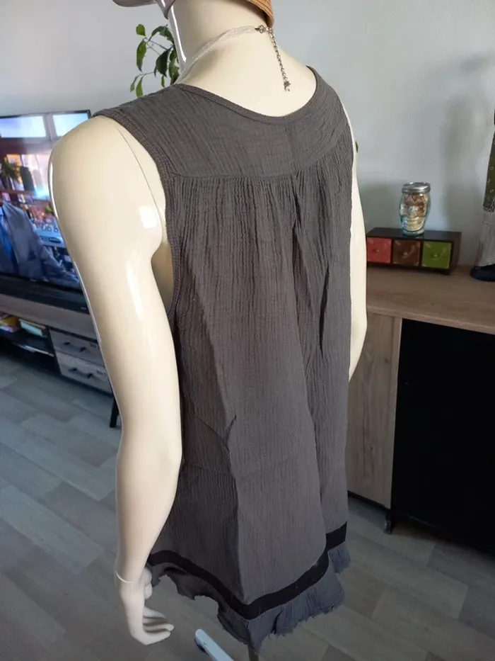 Débardeur tunique femme T. M/L - photo numéro 4