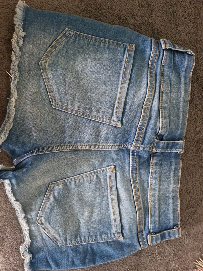 Short fille jeans - photo numéro 3