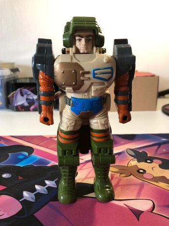 Figurine Transformers G1 Pretenders crossblades incomplet et en loose 1989 hasbro takara