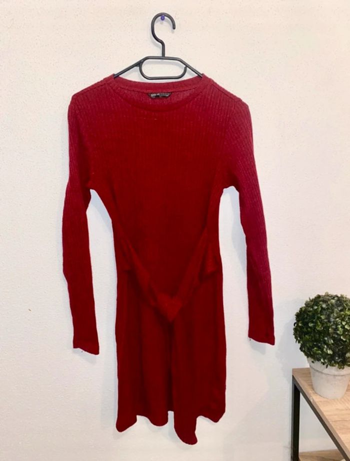 Robe côtelée avec noeud - Taille XS 🦋