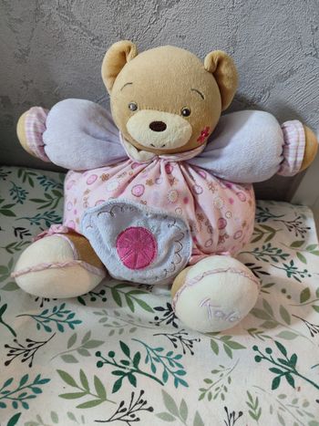 Doudou patapouf kaloo violet 