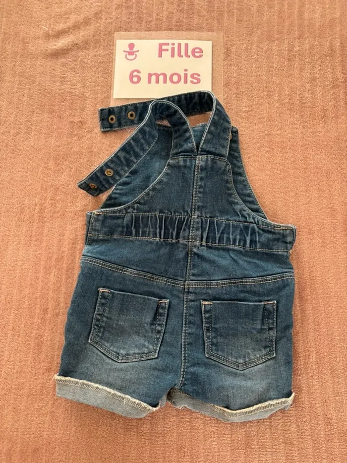 Salopette courte 6 mois - photo numéro 2