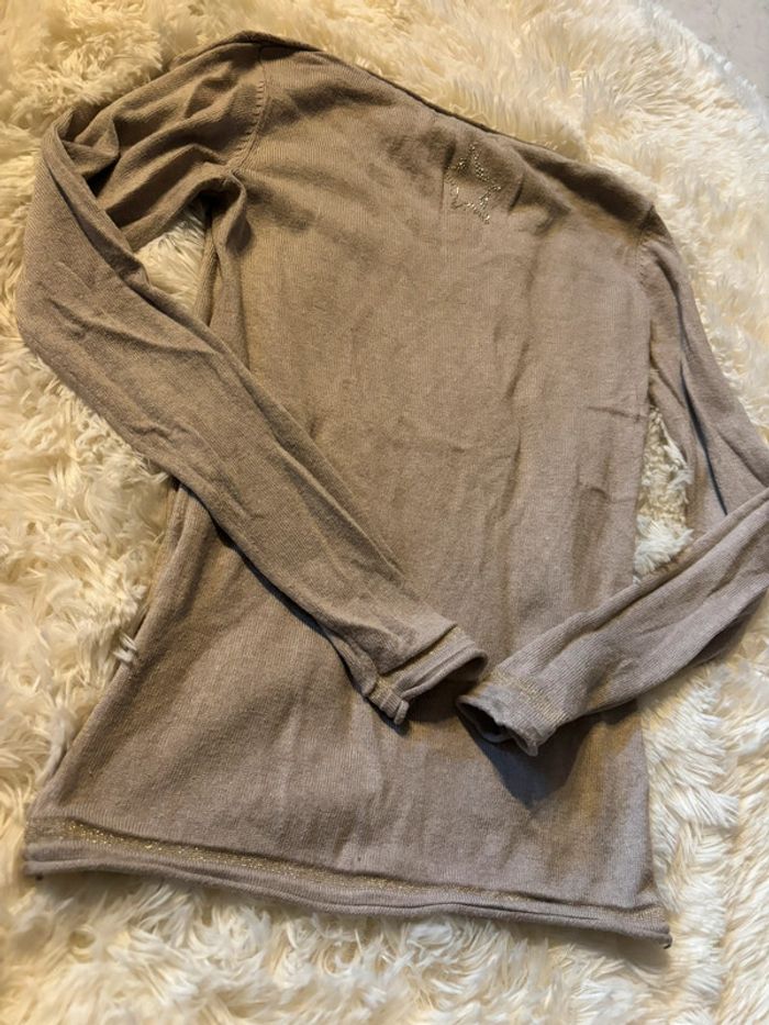 Pull beige - photo numéro 3