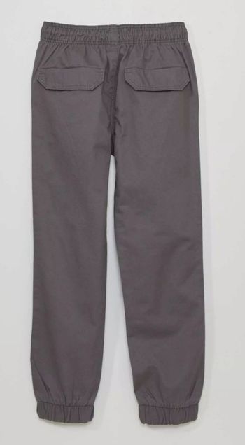 Pantalon gris taille élastique Taille 10ans