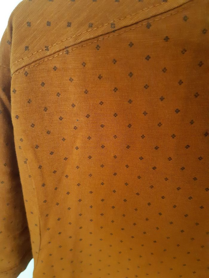 Polo manches courtes marron / taille L / Brice - photo numéro 4