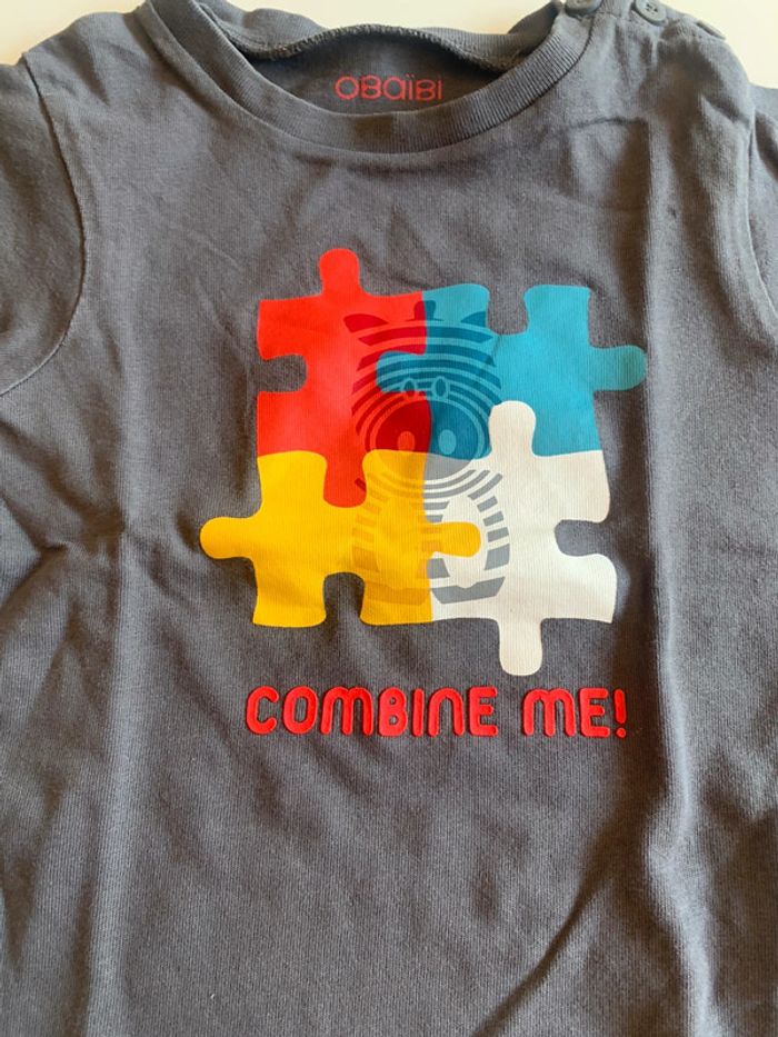 Lot 2 tee-shirts - photo numéro 2