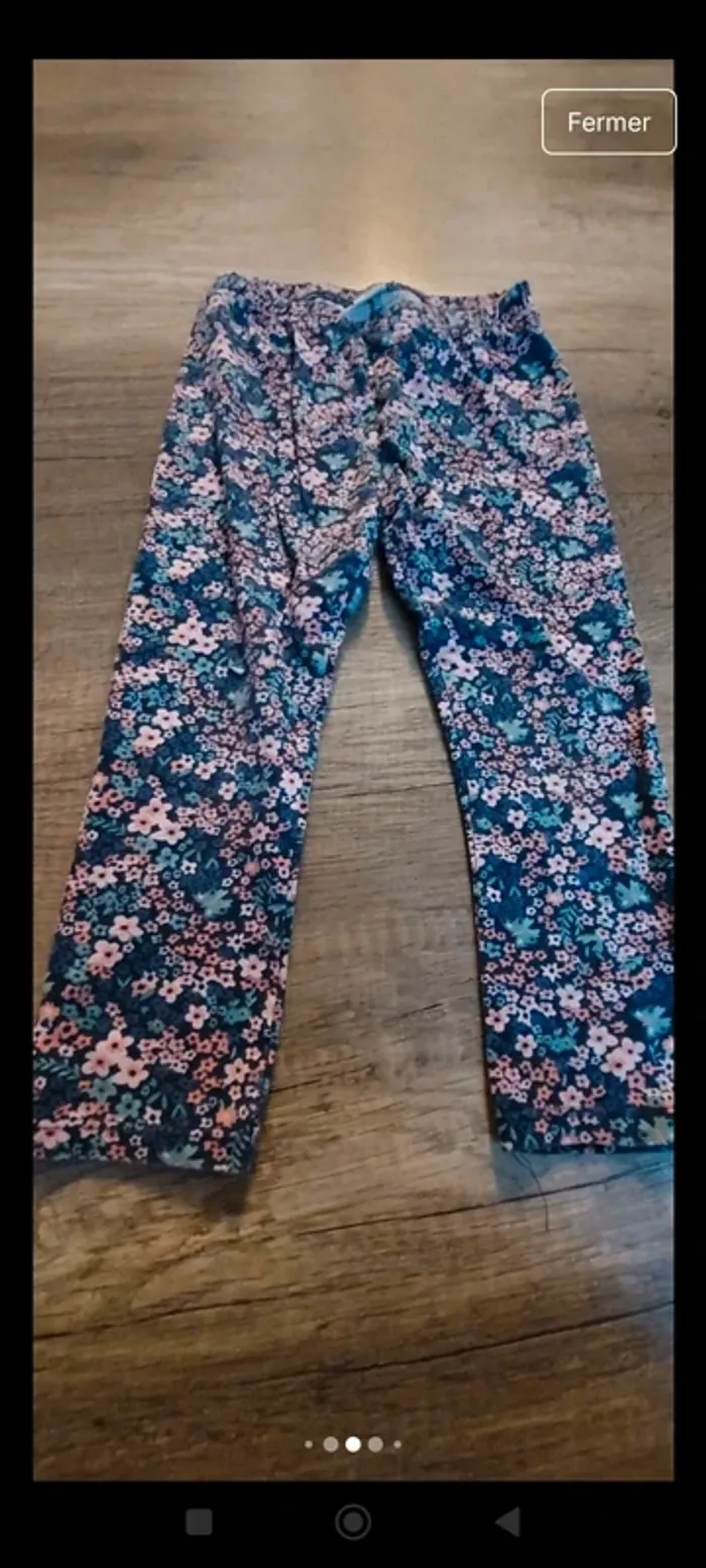 Lot de 5  leggings filles - photo numéro 4