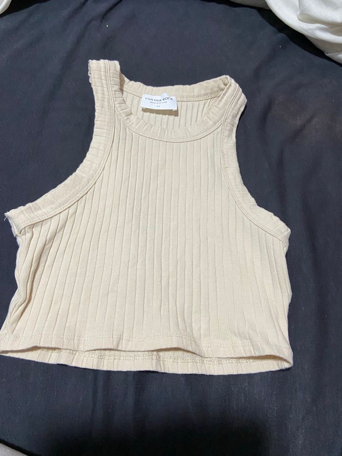 Haut fille beige - photo numéro 3