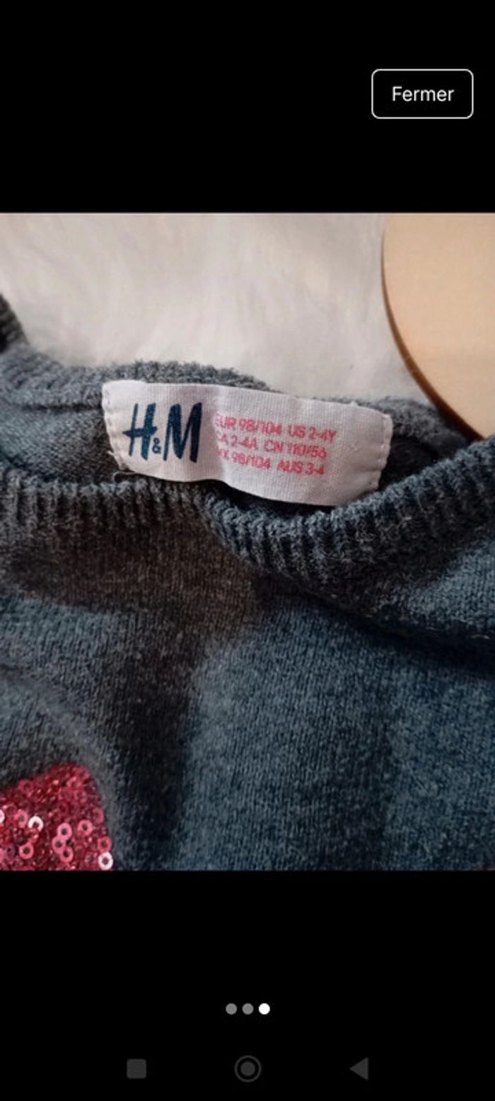 Gros lot 💖 fille 2 ans 5 pièces Tao lupilu orchestra h&m mi saison - photo numéro 18