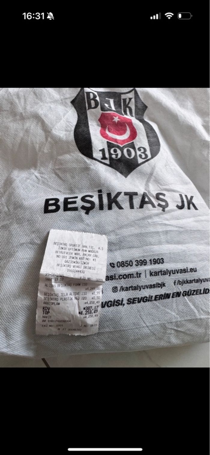 Maillot Beşiktaş - photo numéro 3