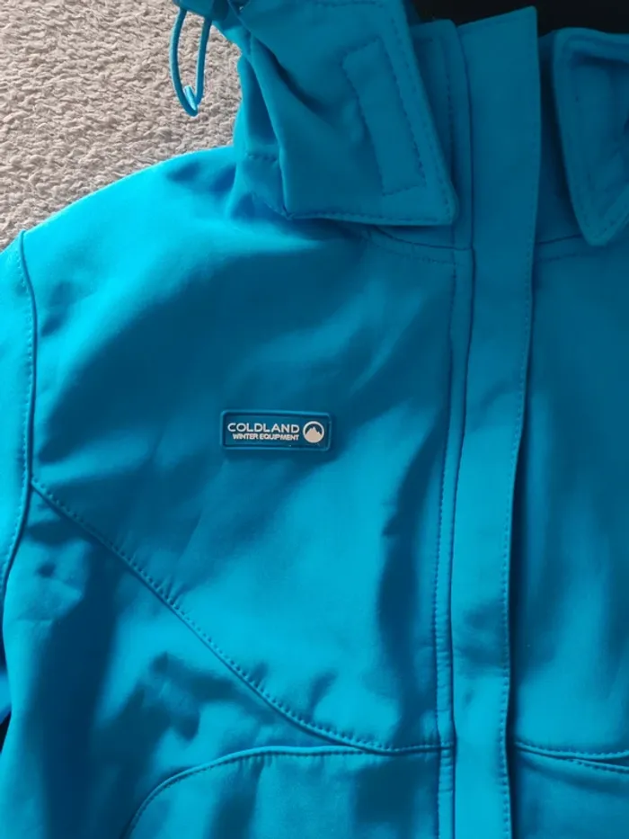 Veste softshell Tex Sport Concept “Coldland” Turquoise – Taille S Femme - photo numéro 2