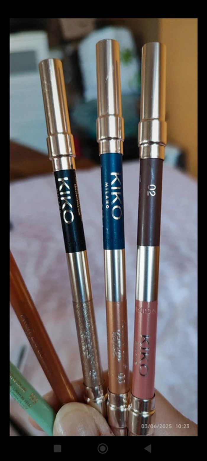 Kiko Milano Trio Eye Lasting Duo Eyeliner Crayon - photo numéro 2