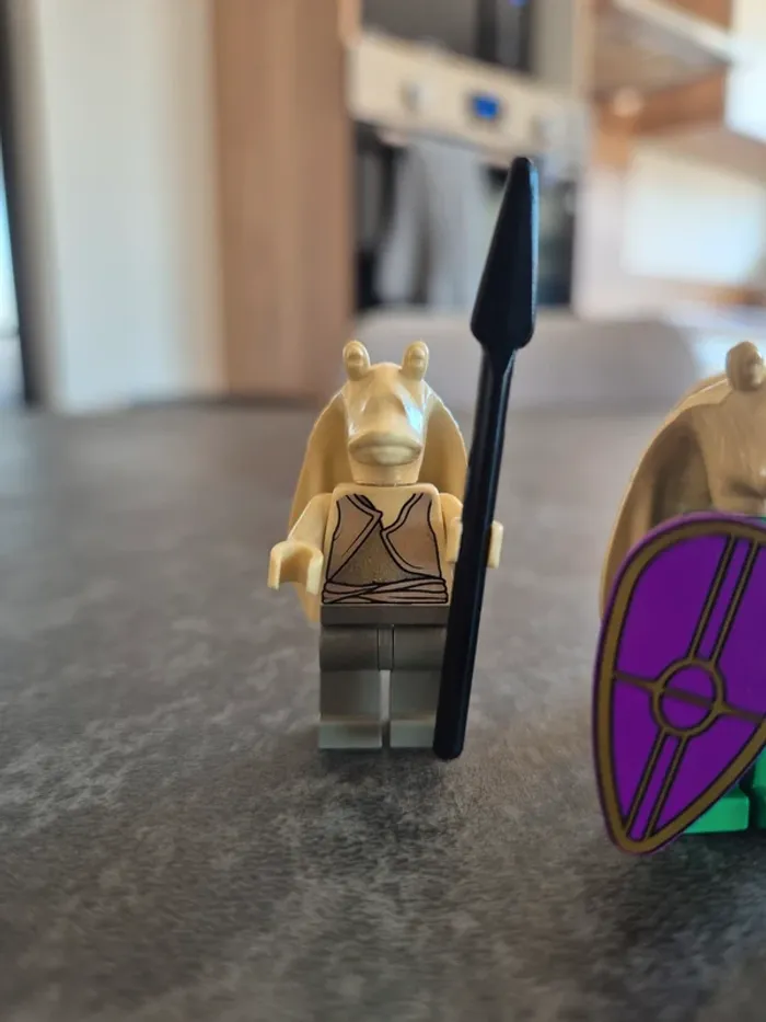 Figurines lego 7 gungans issu du set 7115 star wars - photo numéro 6