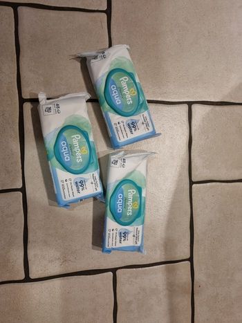 1 lot de 20 lingettes pompiers harmonie aqua 