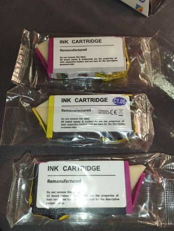 Cartouches d'encres hp