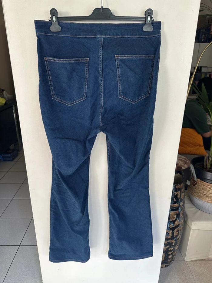 Jean droit évasé bleu - Zara - photo numéro 2