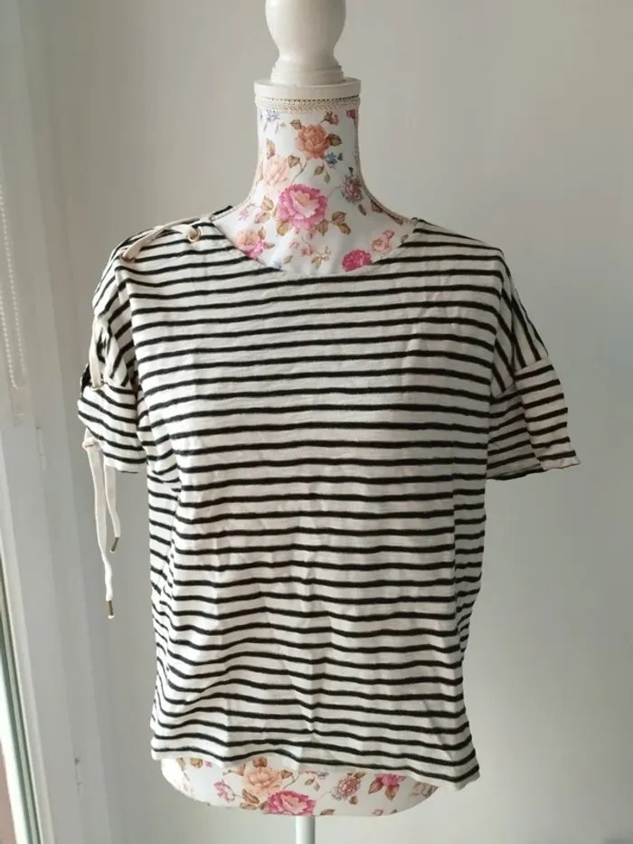 T-shirt à rayures
