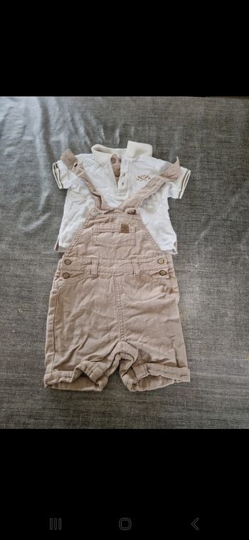 Salopette été, 6mois