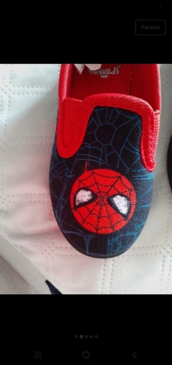 Pantouffles garçon spiderman p.26 - photo numéro 2