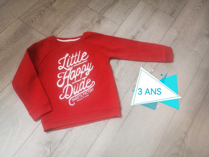 Sweat garçon taille 3 ans 🔁