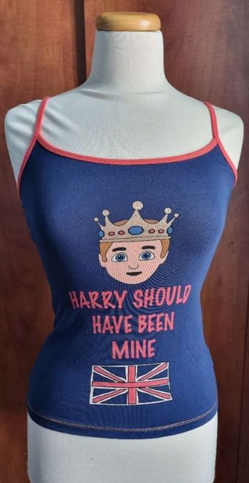 Débardeur à bretelles imprimé taille S